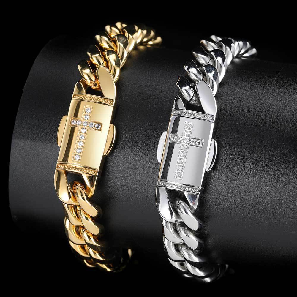 Stainless Steel Cuban Link Chain Personality