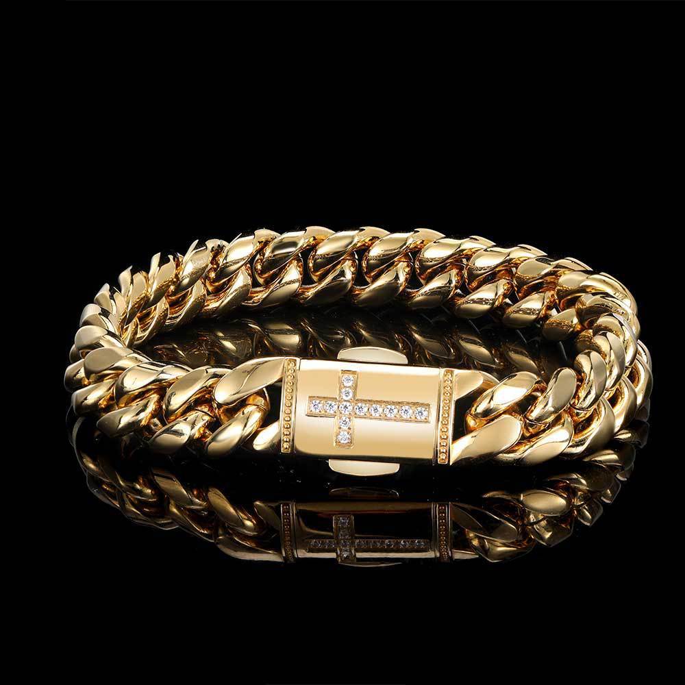 Stainless Steel Cuban Link Chain Personality